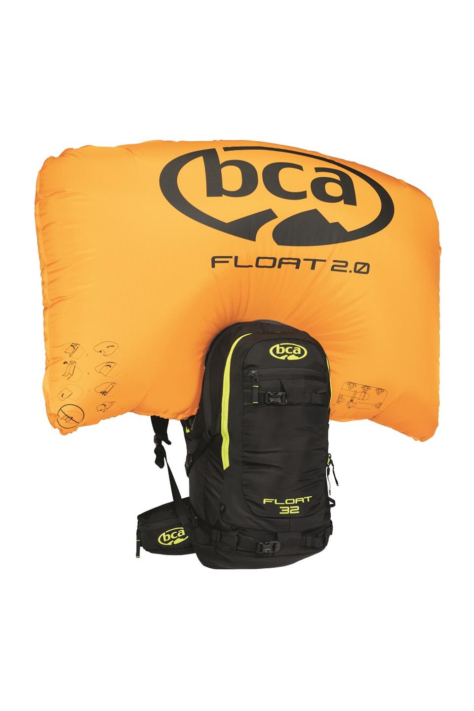 Avalanche airbag pack