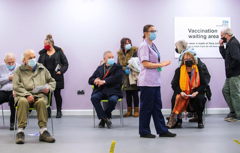 Covid-19 Mass Vaccination Site Opens In Stevenage