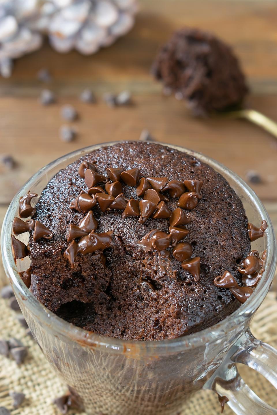 Keto Chocolate Mug Cake