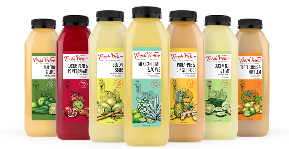 Fresh Victor bottle lineup