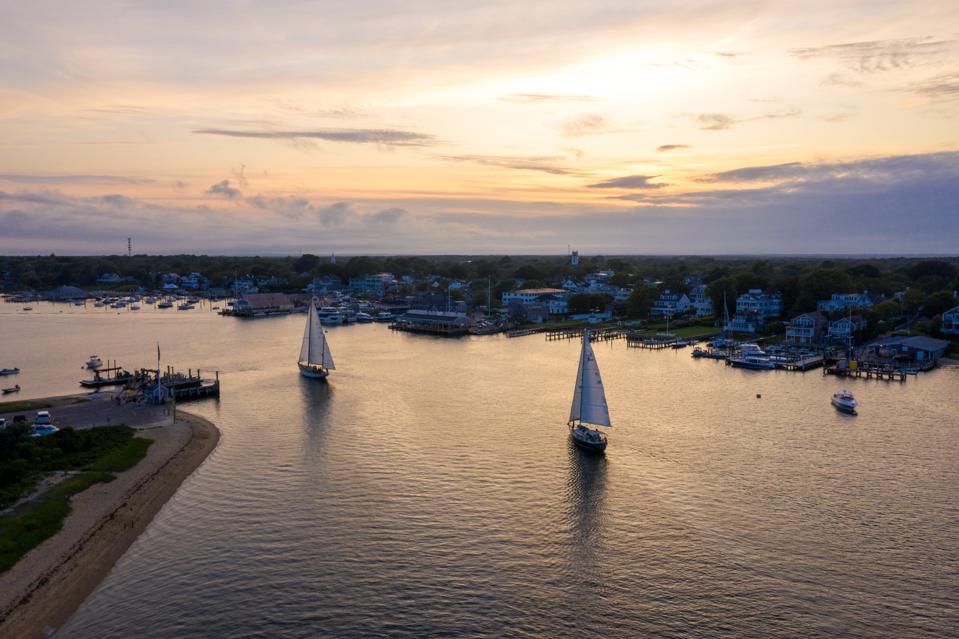 Sunset In Marthas Vineyard