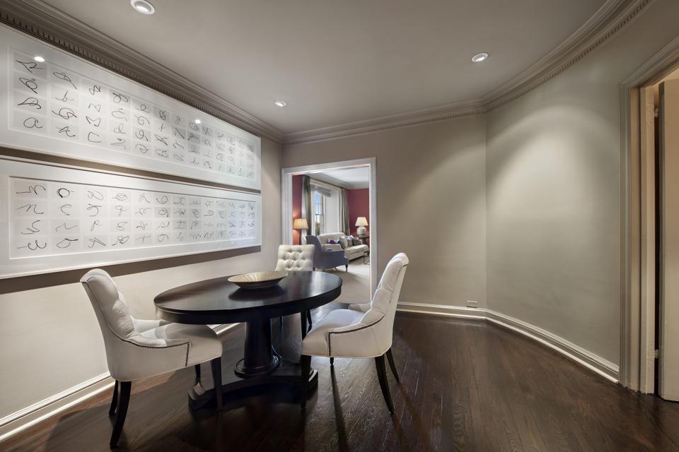 A dining area.