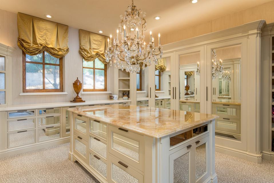 luxurious closet