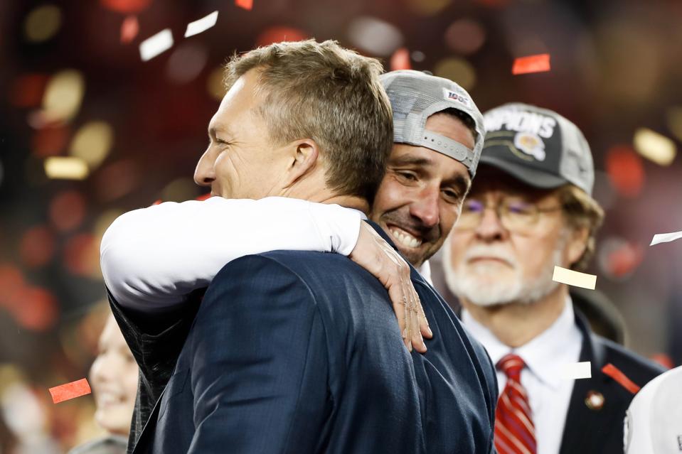 San Francisco 49ers versus Green Bay Packers in NFC Championship
