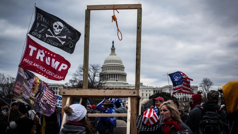 Trump Supporters Hold "Stop The Steal" Rally In DC Amid Ratification Of Presidential Election