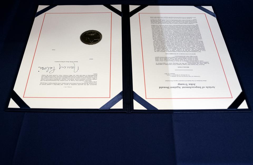 House Votes On Articles Of Impeachment Against President Trump