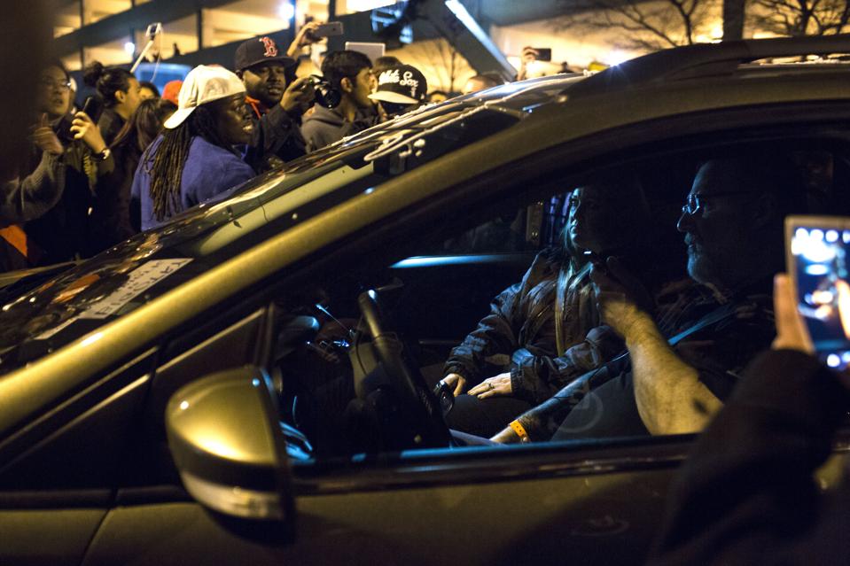 Trump Rally Postponed After Protestors Clash With Supporters