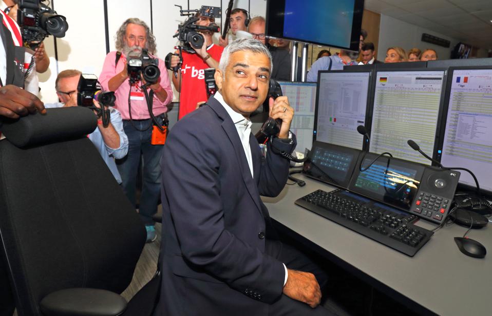 Mayor of London Sadiq Khan at the BGC Charity Day 2019 at...
