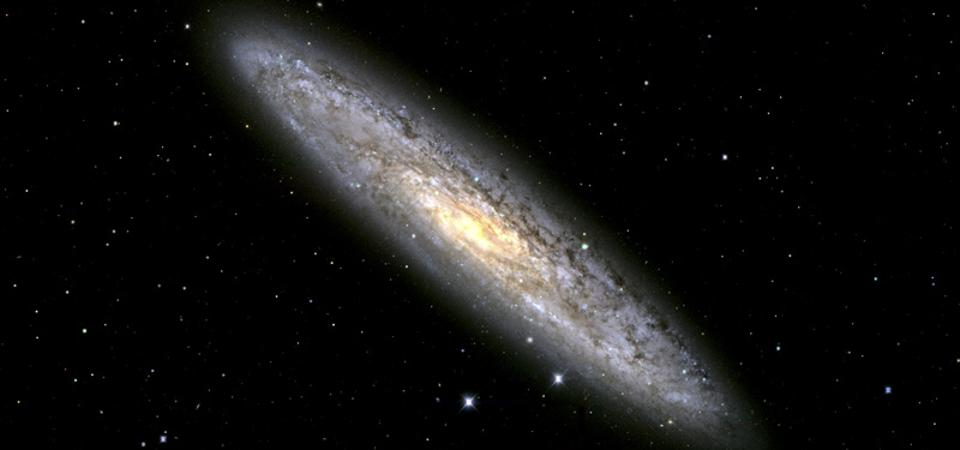 Photograph of the Sculptor galaxy, taken by the DES collaboration.