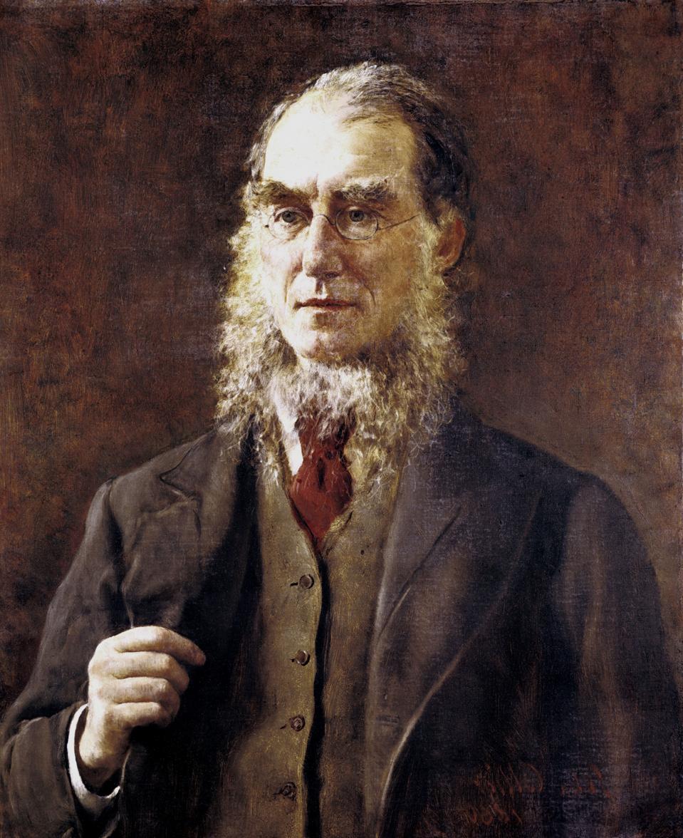 Portrait of the botanist Joseph Dalton Hooker