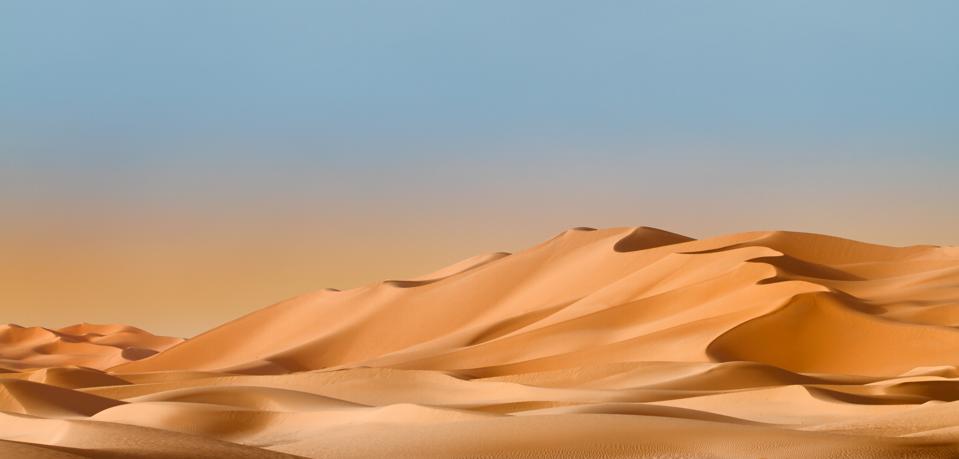 sand dunes