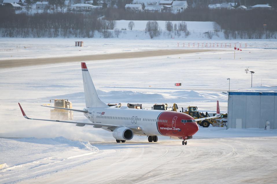 Views Of Norwegian Airlines Planes