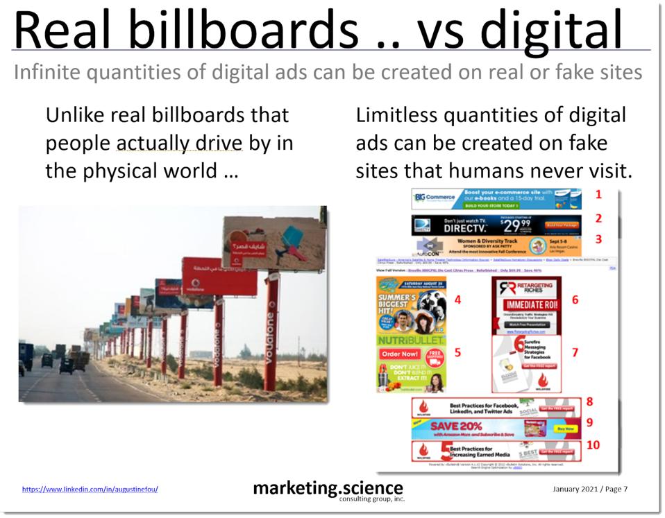 real billboards vs digital ones