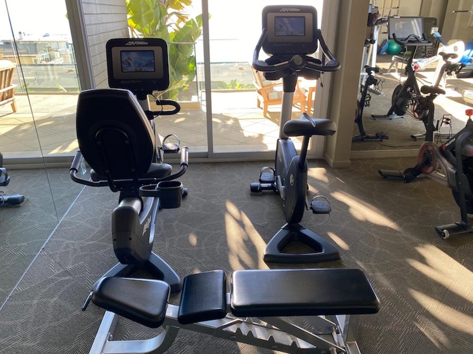 equipment in a home gym