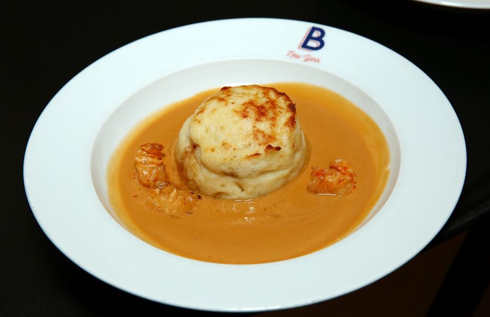 Benoit 10th Anniversary Dinner With Alain Ducasse And Laetitia Rouabah Part Of the Bank of America Dinner Series Presented By The Wall Street Journal