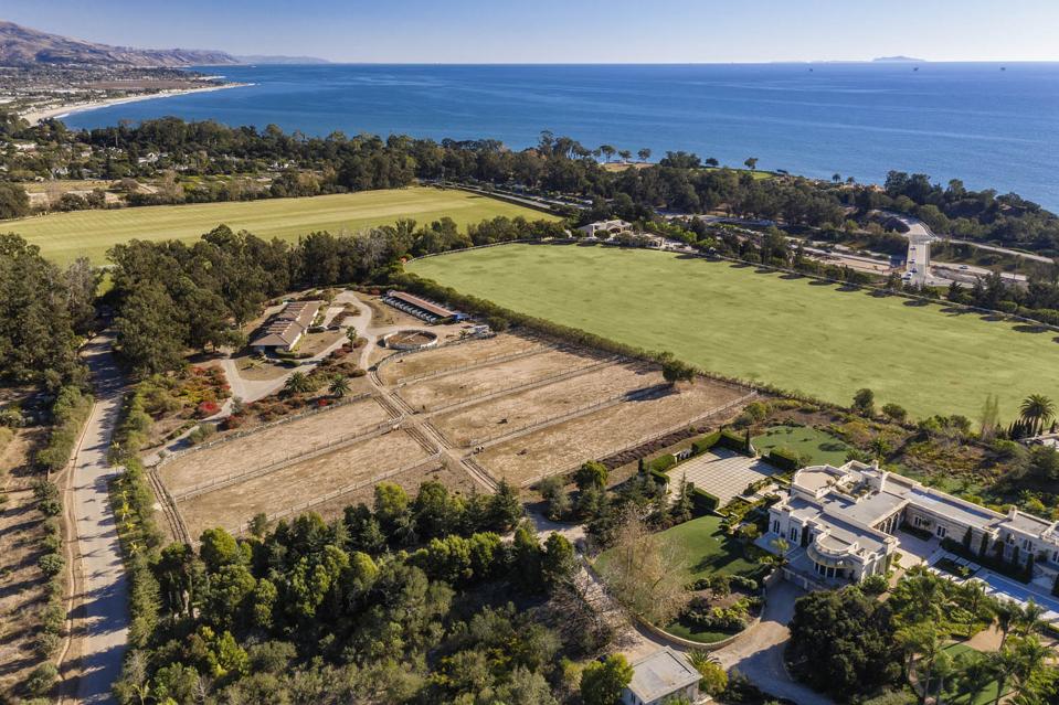 An equestrian estate in Santa Barbara County.