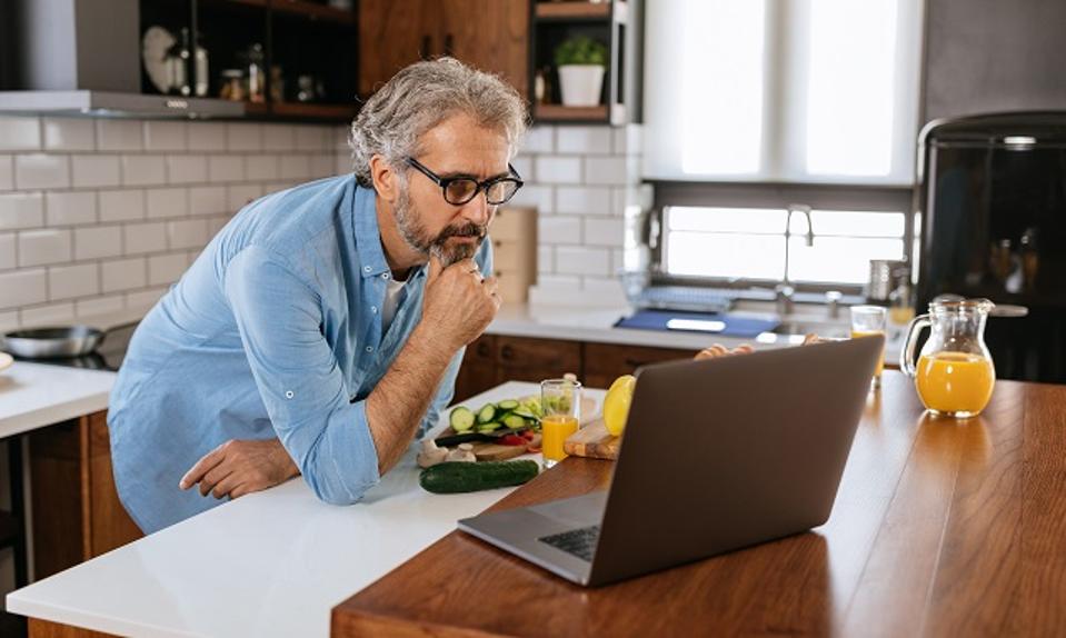 Digitizing his cooking