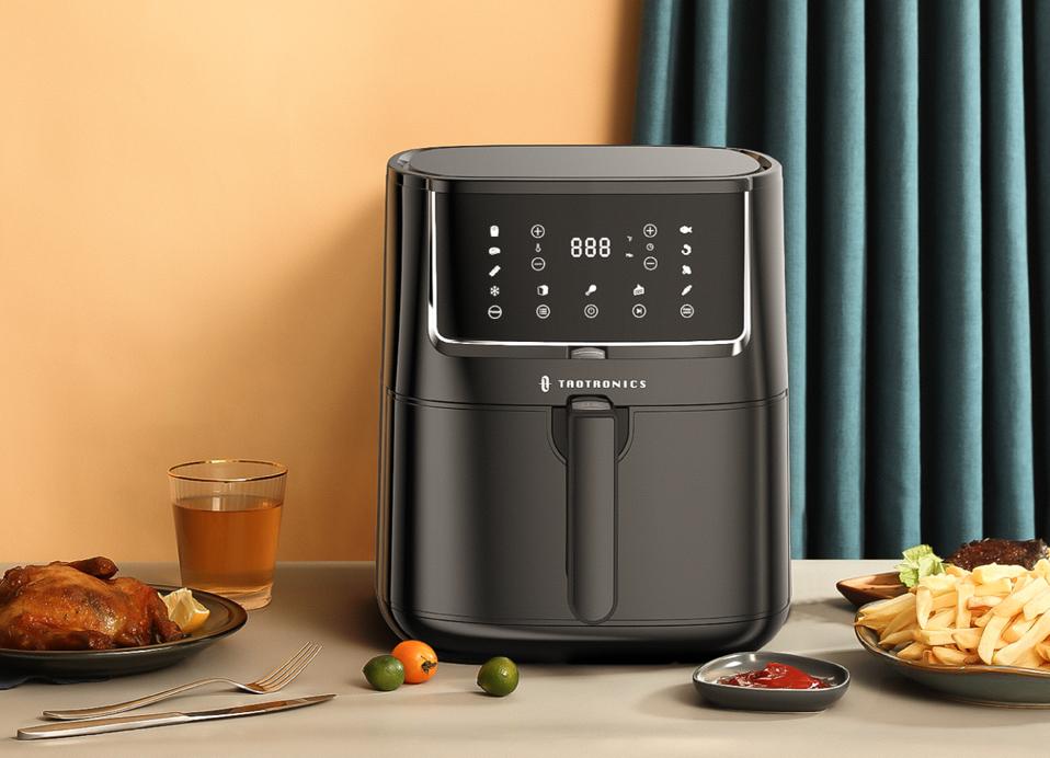 Taotronics air fryer chef Kelvin Fernandez healthy cooking kitchen home wellness low fat