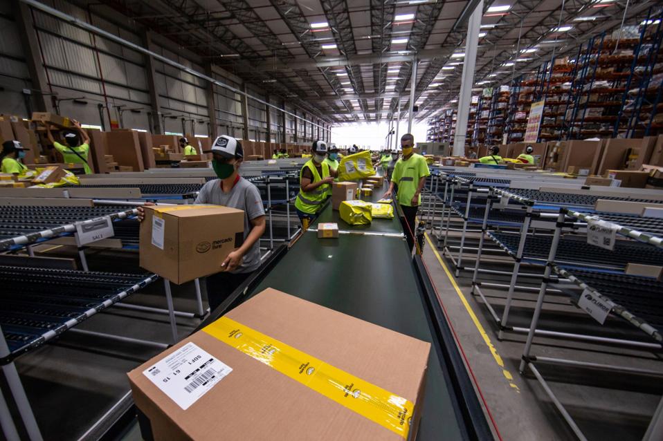A MercadoLibre Inc. Fulfillment Center On Black Friday