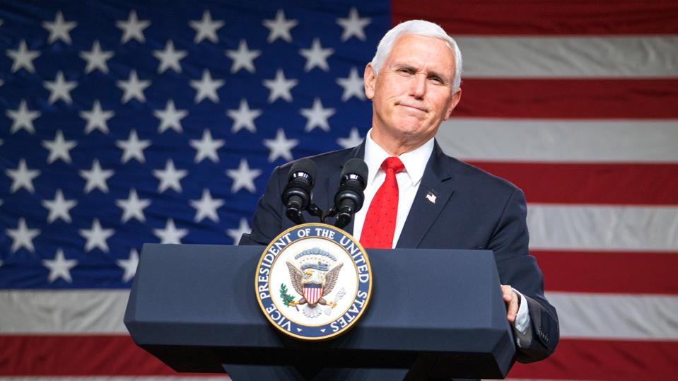 Vice President Mike Pence Campaigns In Georgia For Republican Senate Candidates