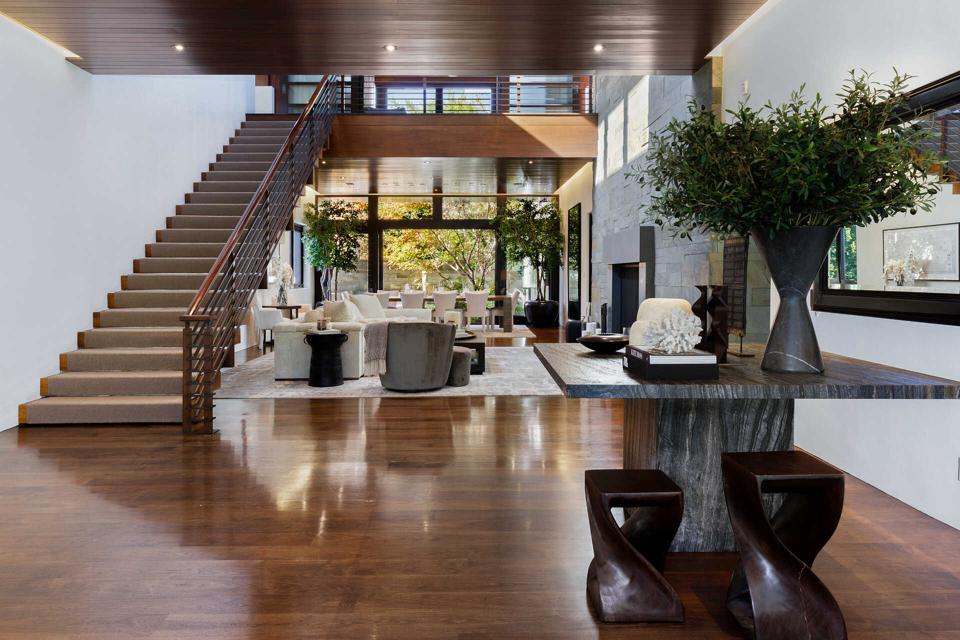 Atrium in luxury home