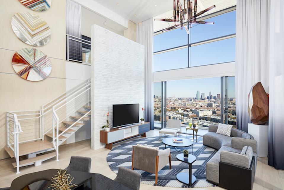 View of NYC from the Vale Garden Residence