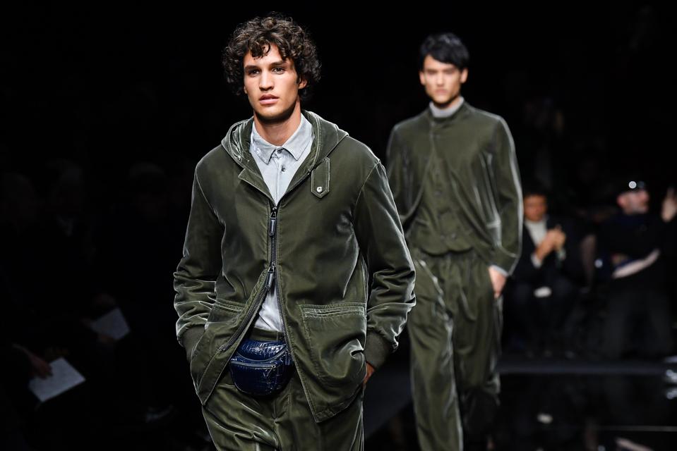 Giorgio Armani - Runway - Milan Men's Fashion Week Fall/Winter 2020/2021