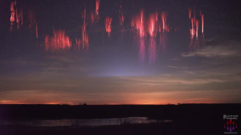 NASA Captures ‘Blue Jets’ And ‘Red Sprites’ Above Thunderstorms From Space