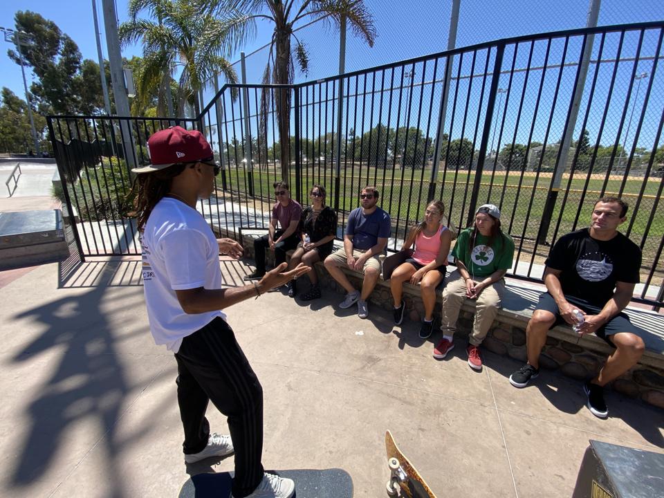 Brandon Turner is a recovery coach at Healthy Life Recovery in San Diego.