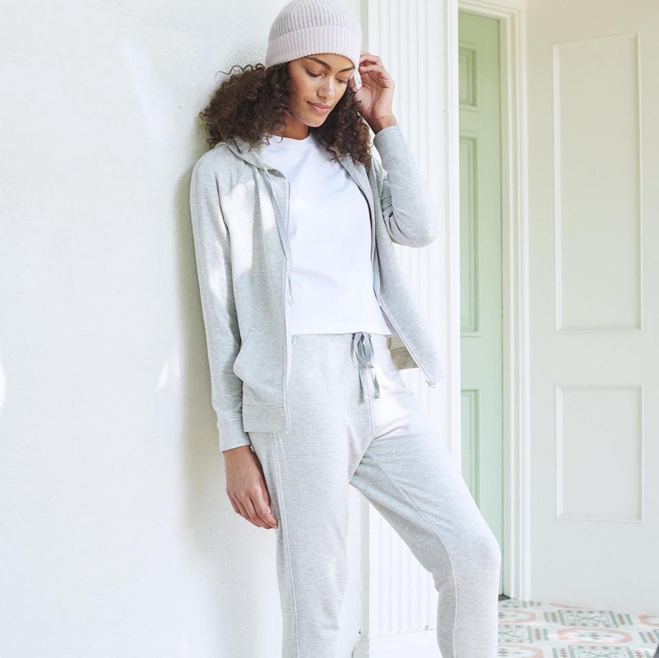 woman, clothing, sweatpants