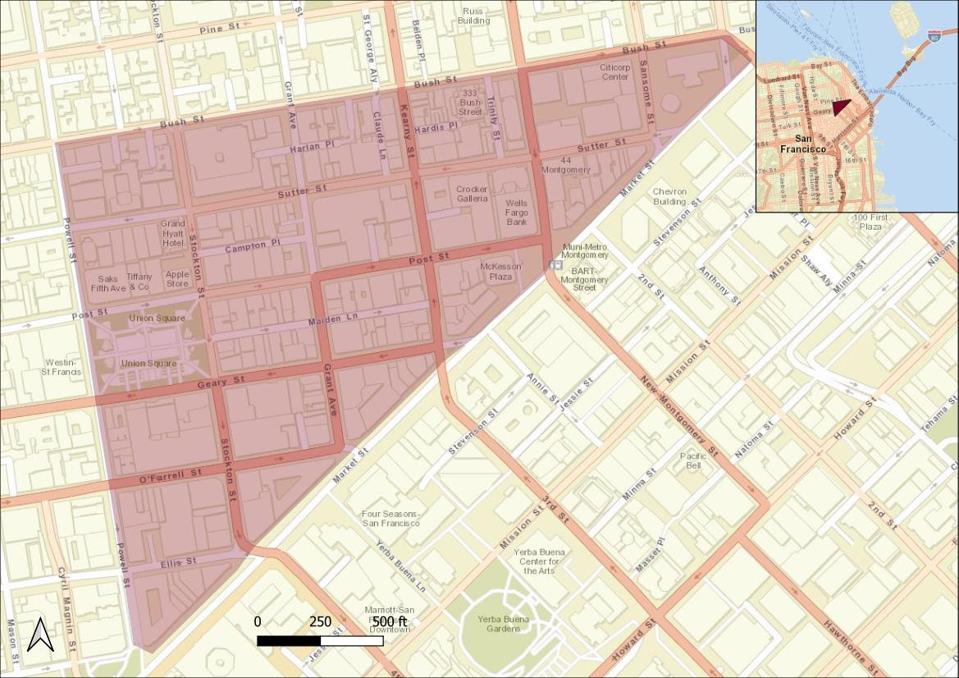 San Francisco dangerous neighborhood