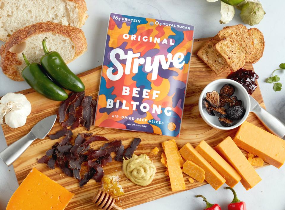 Stryve Foods has helped introduce biltong to American consumers. 