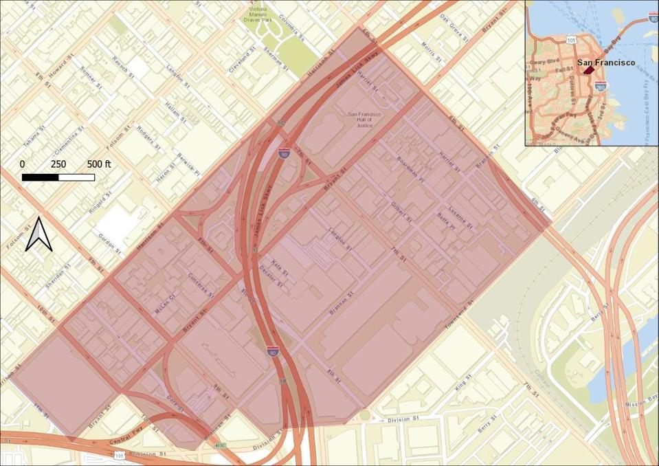 San Francisco dangerous neighborhood