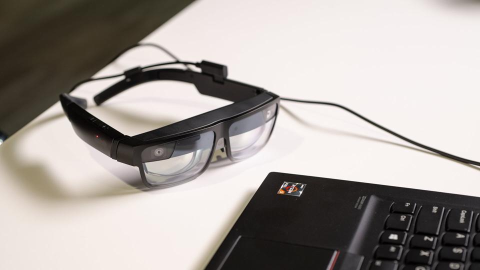 Lenovo ThinkReality A3 headset.