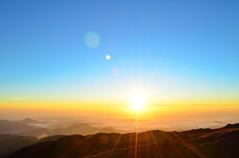 Scenic View Of Sunrise