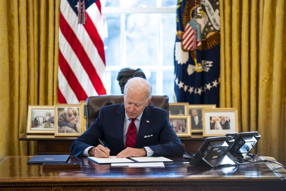 President Biden Signs Executive Orders On Health Care Access
