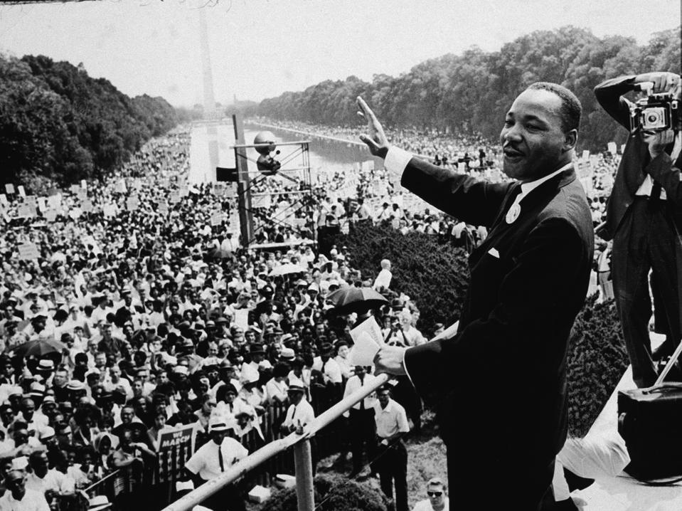 MLK At The March On Washington
