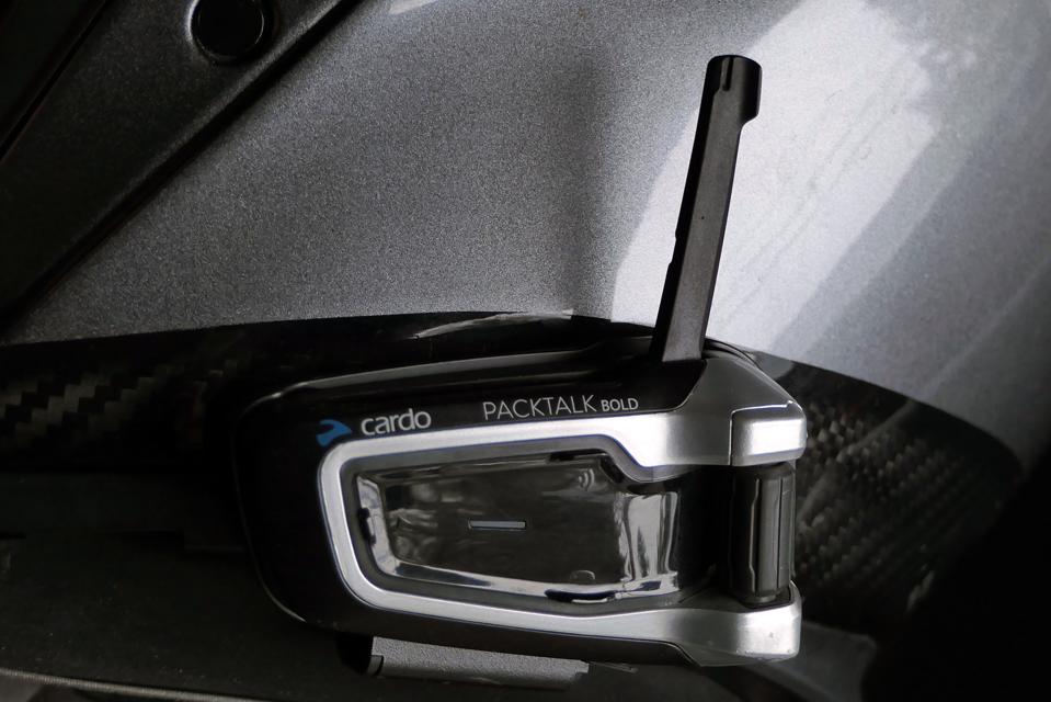 Cardo PACKTALK Bold motorcycle communications system