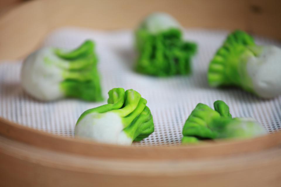 Colourful Dumplings In Xi'an