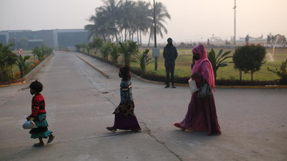 Rohingya Refugee Move To Island In Bangladesh