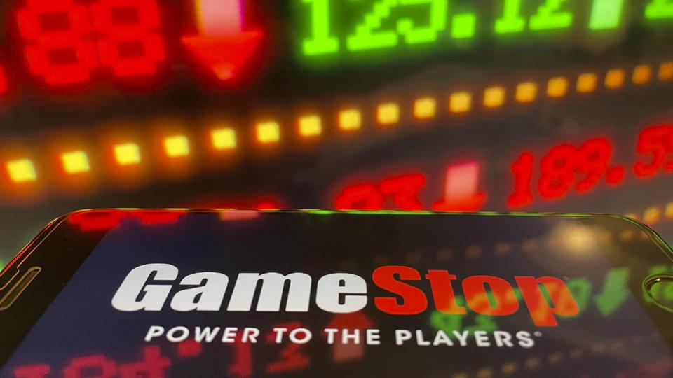 GameStop on Phone and stocks value