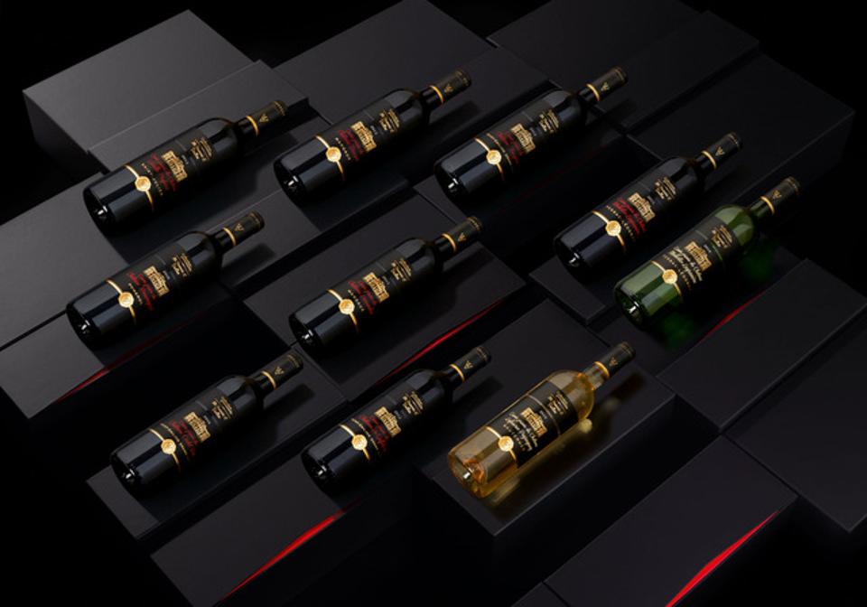 The Collection Personnelle: Francois-L Vuitton range of wines. 