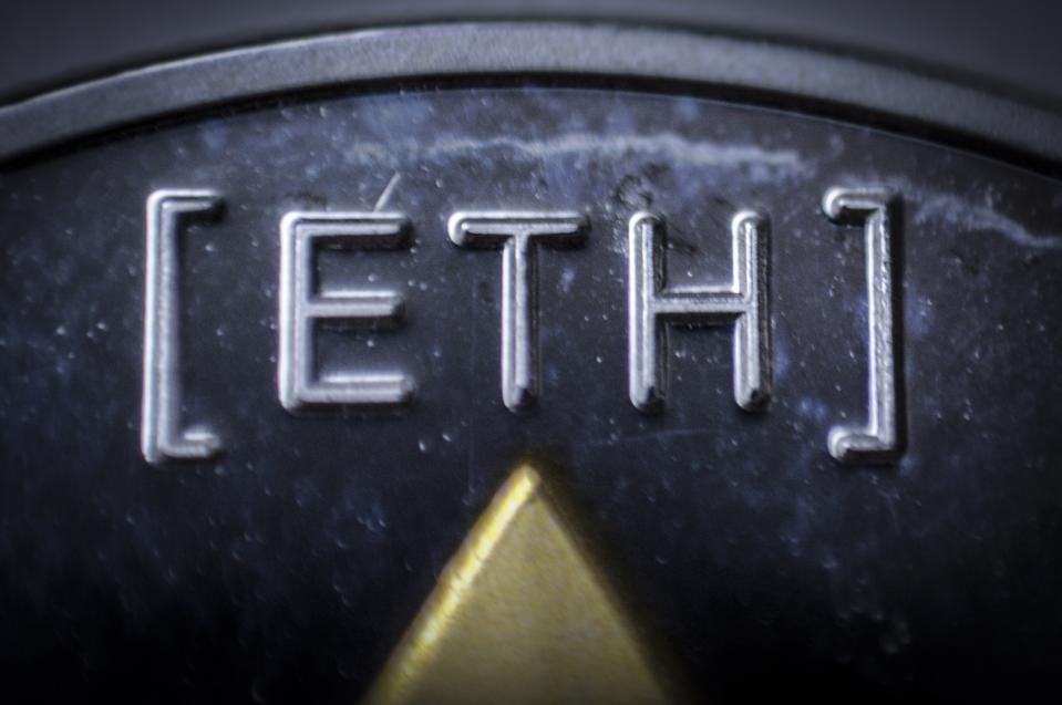 Ether Cryptocurrency Coin