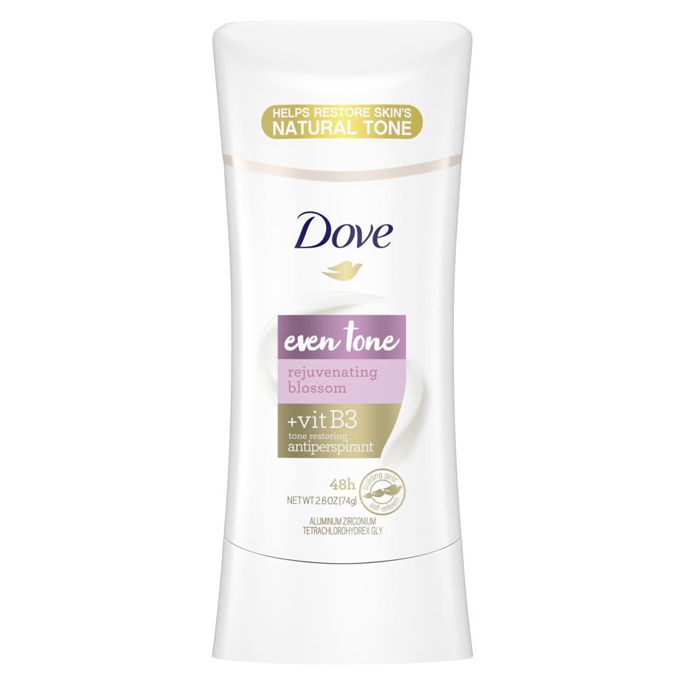 11 Of The Best Deodorants For Women - Dove Even Tone Rejuvenating Blossom 48-Hour Antiperspirant & Deodorant Stick
