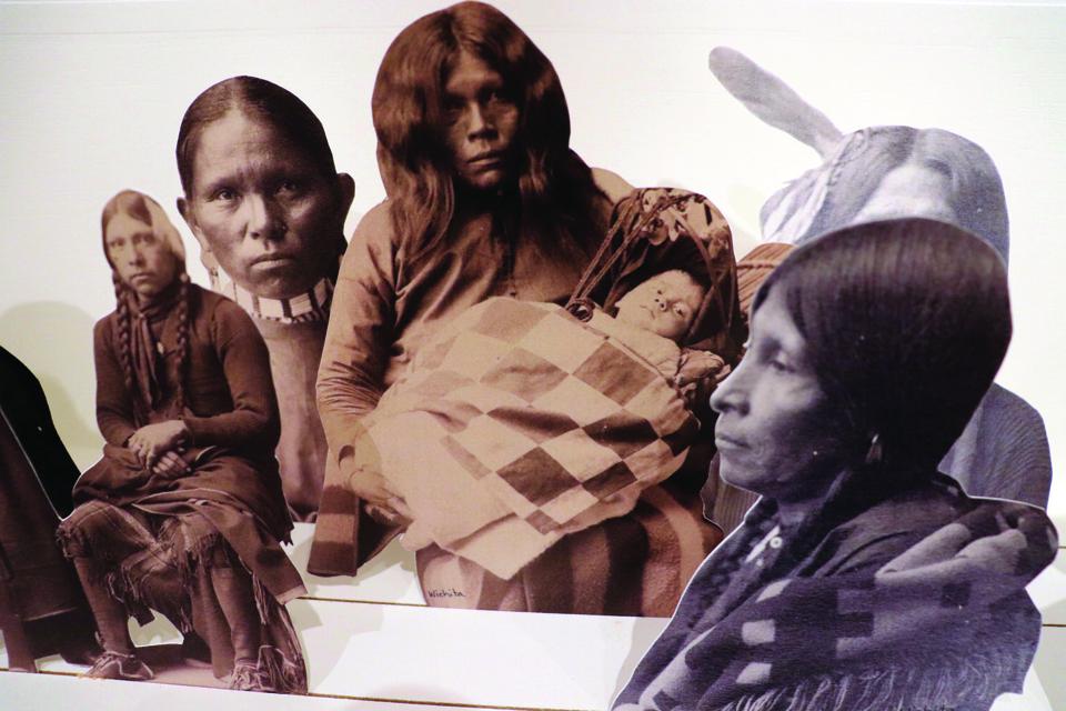 Wendy Red Star (Apsáalooke, born 1981), The Indian Congress, 2021, mixed media installation.