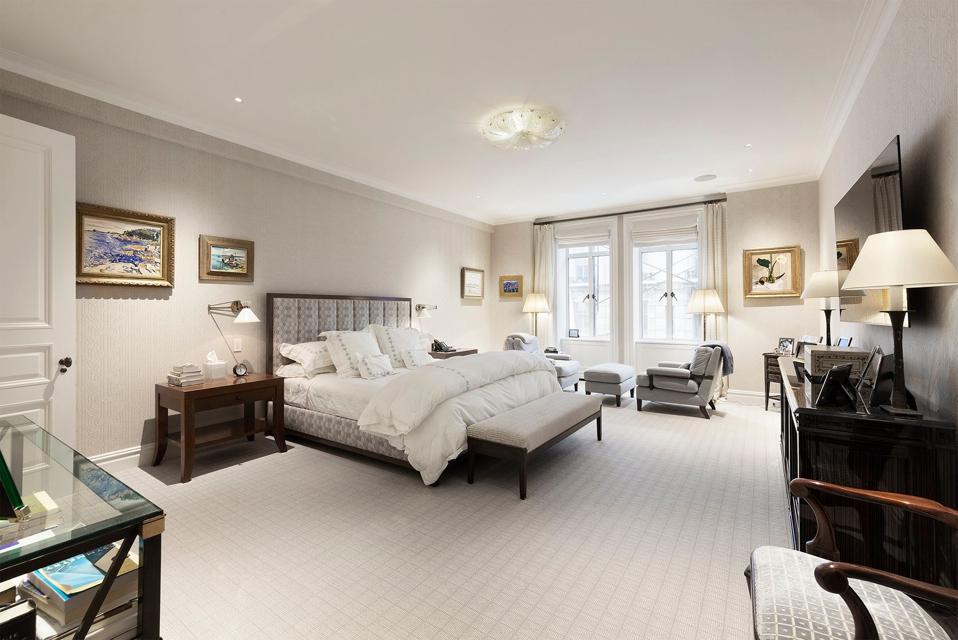 bedroom inside 145 Central Park West 4C at san remo in new york city