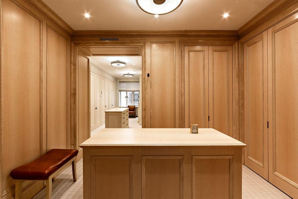 dressing room inside 145 Central Park West 4c san remo building new york city