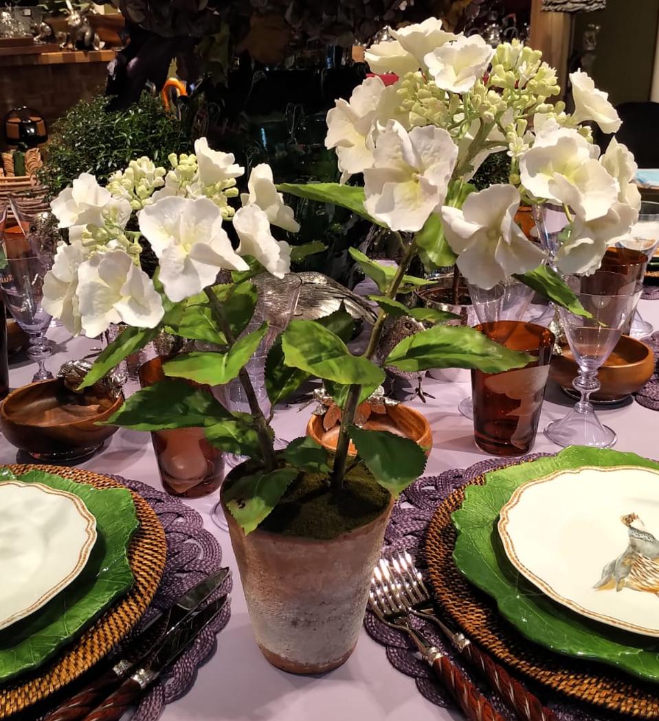 Porcelain flowers for Valentine's
