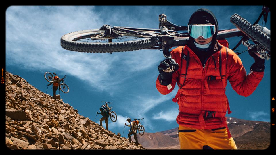 Volcano riding.