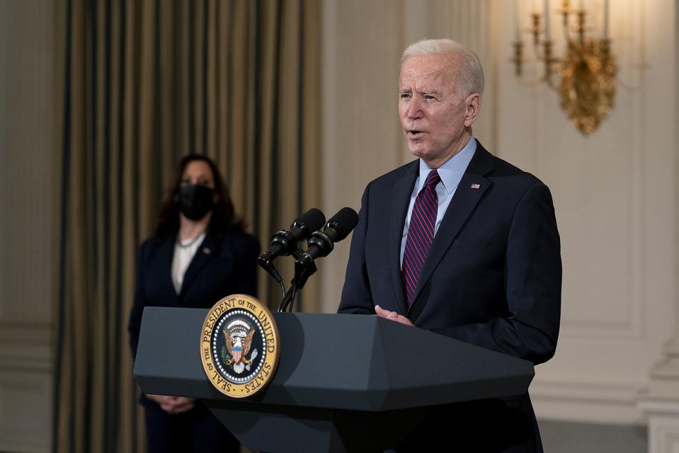 President Biden Delivers Remarks On The Economy And Need For American Rescue Plan